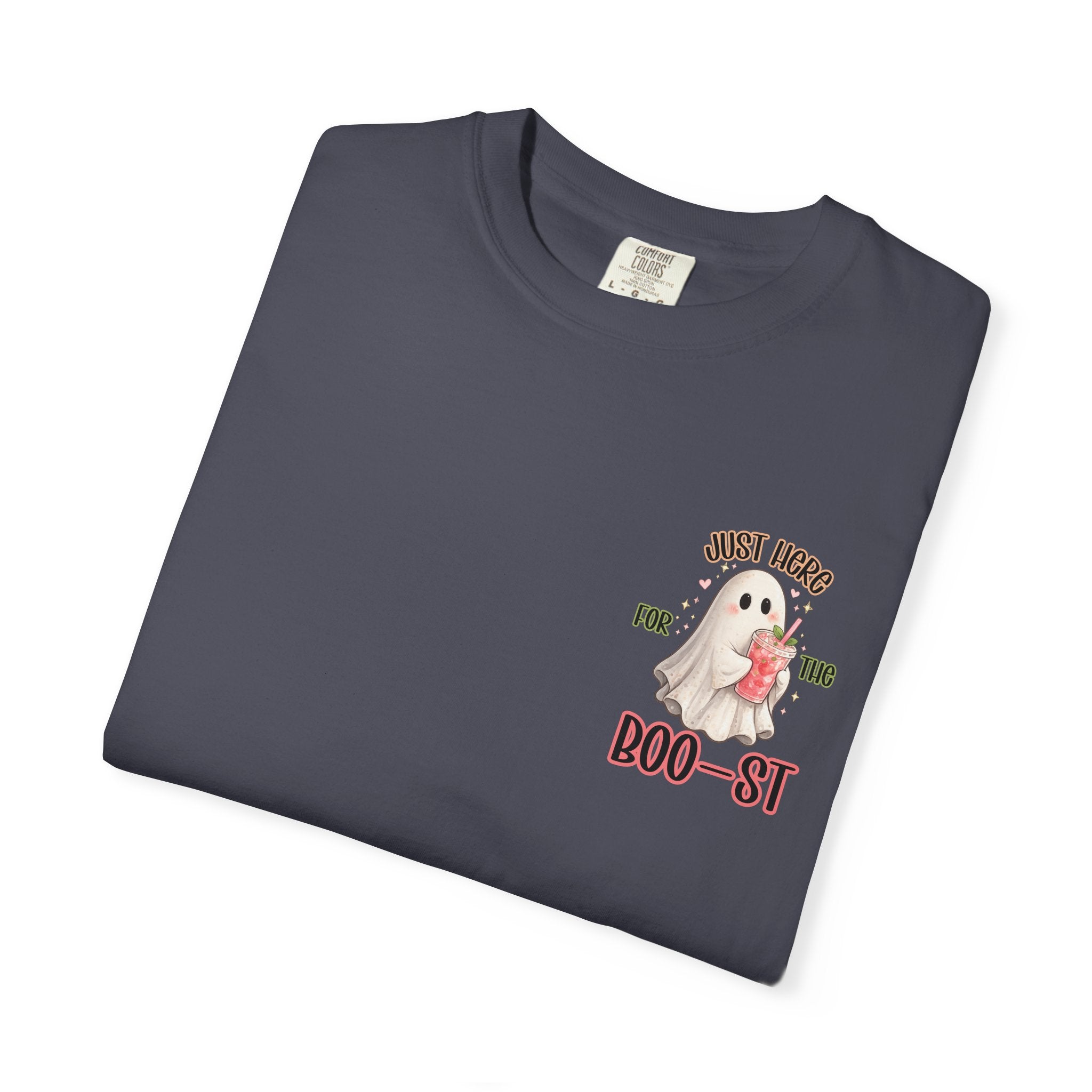 Ghost Boo-st T-Shirt — Cute Halloween Ghost Graphic Tee